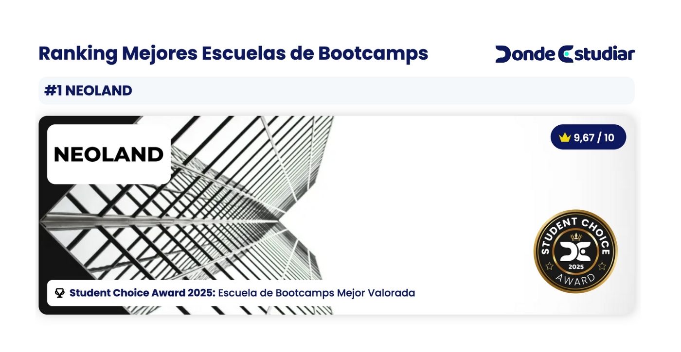Escuela de Bootcamps Mejor Valorada NEOLAND