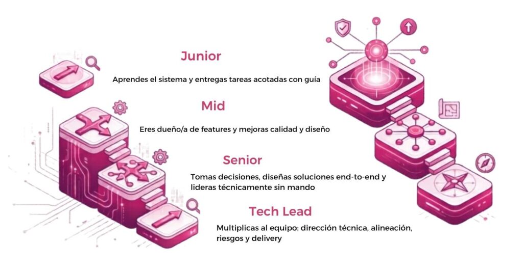 Evolucion de los perfiles en desarrollo web